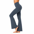 Pantalon de sport évasé taille S bleu marine taille haute extensible